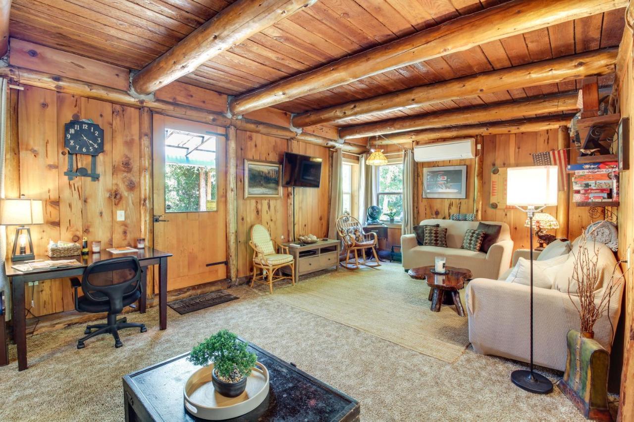 Rustic Bandon Log Cabin On 5 Acres Of Woodlands! Exterior foto